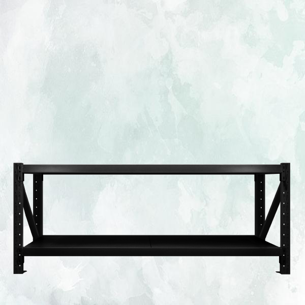 Heavy Duty WorkBench 600KG 2.4m x 0.9m x 0.6m Metal Storage Rack