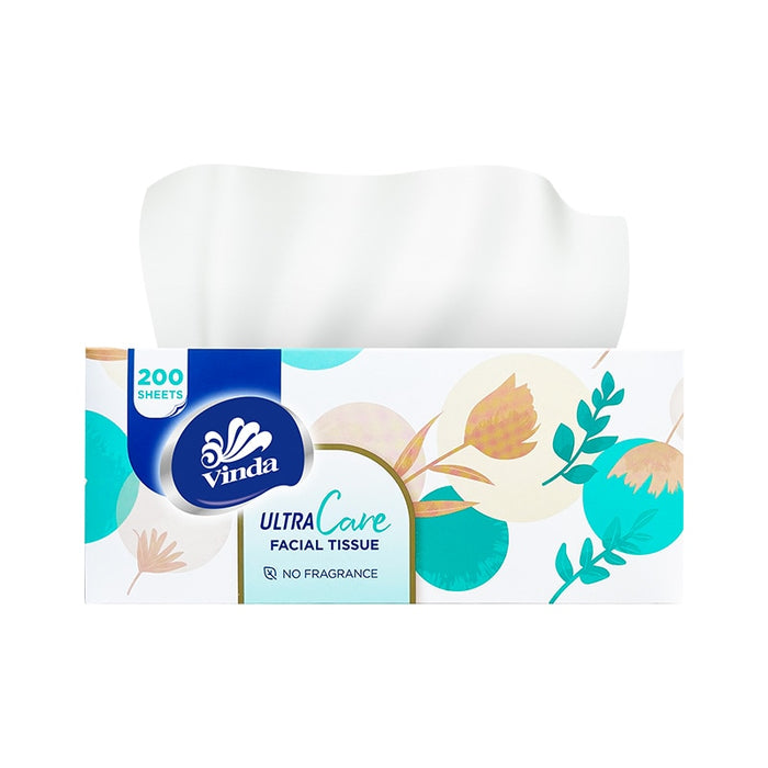 Vinda Ultra Care 200sheets 2ply Box Facial Tissue VC2369 (36pack)