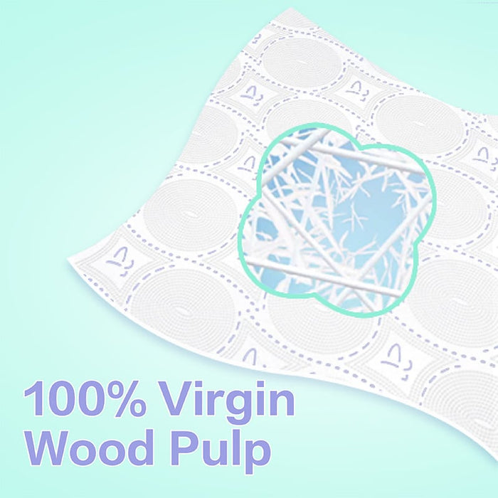 Vinda 4D Deluxe 150g 4ply Bathroom Tissue VC4612 (Baby Soft) (60 rolls)