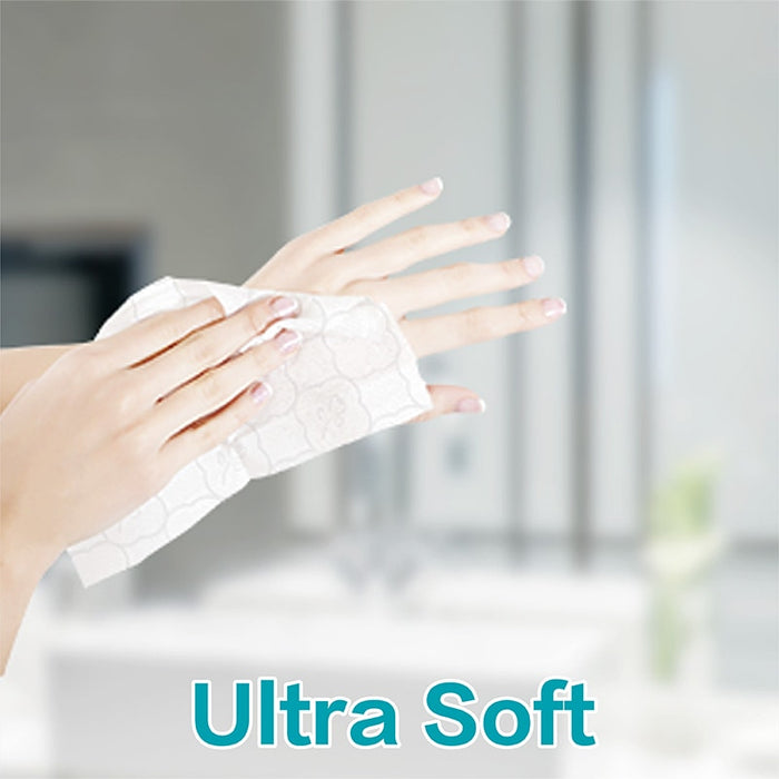 Vinda 4D Deluxe 100sheets 3ply Soft Pack Facial Tissue VC2431 ( (Baby Soft) (40 packs)