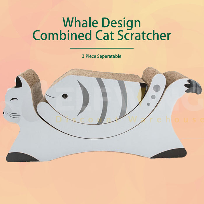 Whale 3 piece Cat Scratcher Post