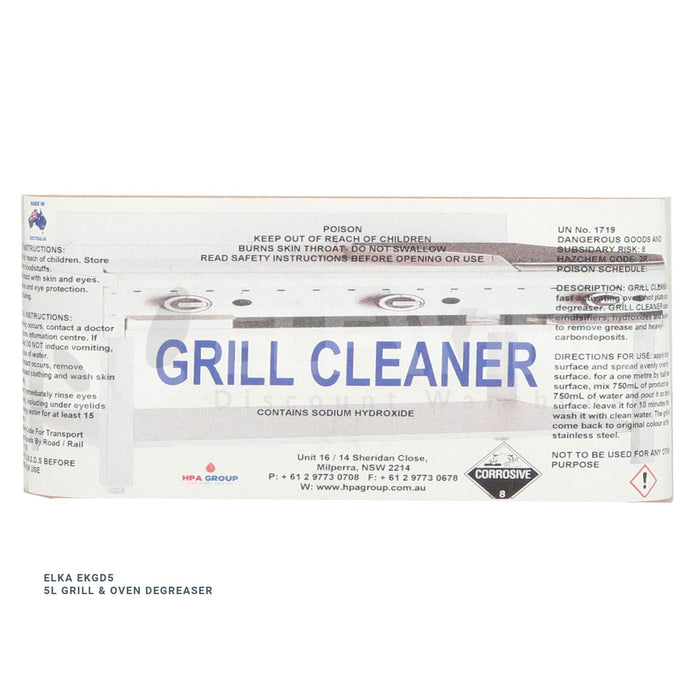 Elka Heavy Duty Oven & Grill Cleaner 5/20L