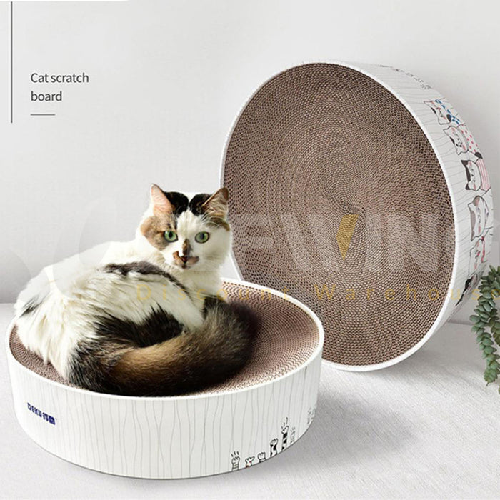 Round Nest Cat Scratcher Post