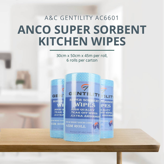A&C Anco Super Sorbent Kitchen Wipes