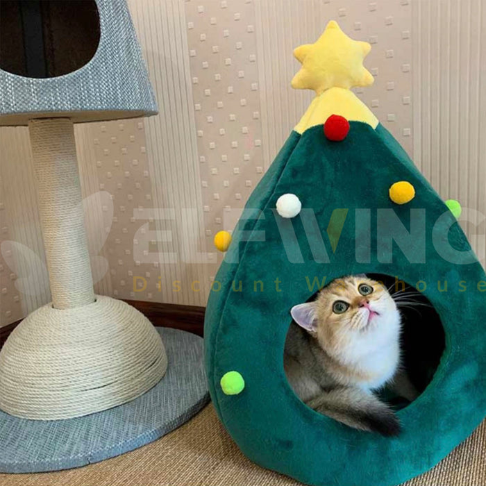 Christmas Cat Scratcher Post
