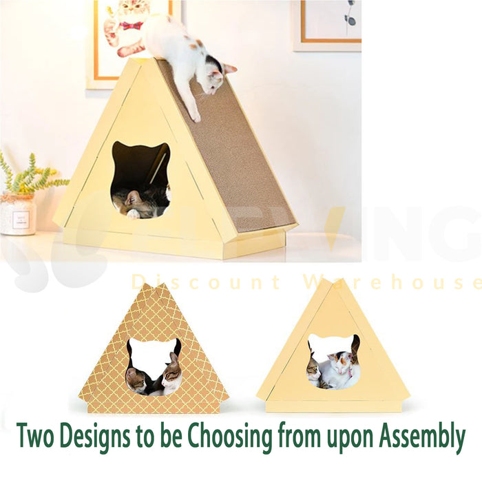 Triangle Cat Scratcher Post