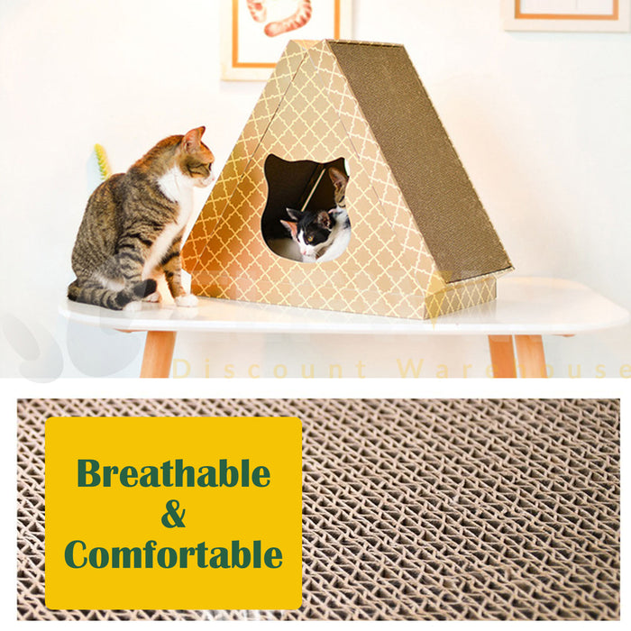 Triangle Cat Scratcher Post