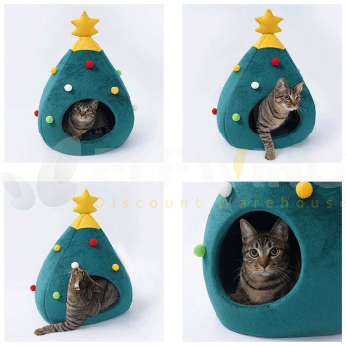 Christmas Cat Scratcher Post