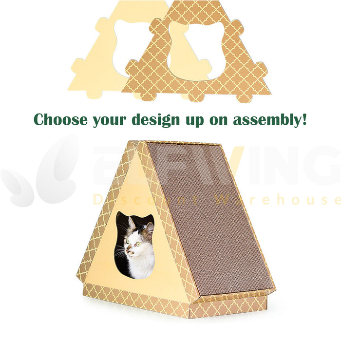 Triangle Cat Scratcher Post