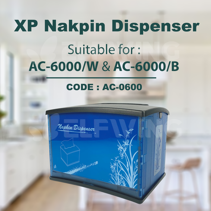 AC-0600 XP Napkin Dispenser, suitable for AC-6000/W AC-6000/B