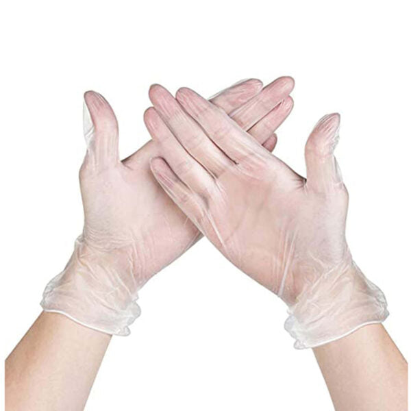 Elka Clear Vinyl Powder Free Gloves Pack of 1000