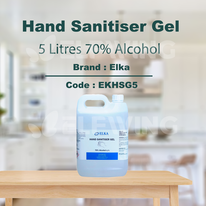 Elka Hand Sanitiser Gel 5L