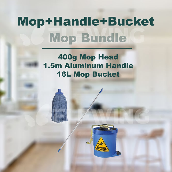 Mop+Handle+Bucket -Mop Bundle