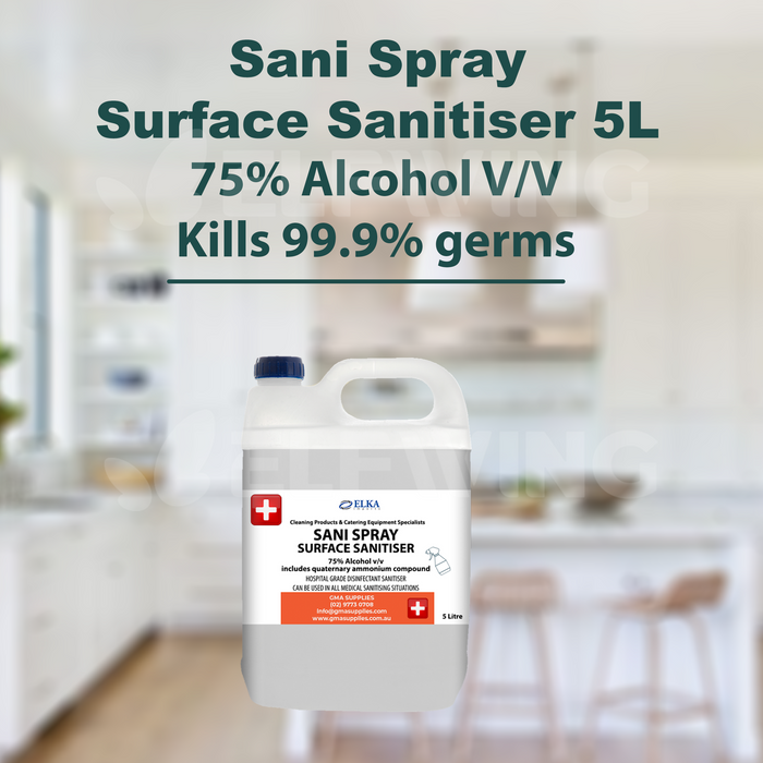 ELKA Sani Spray Surface Sanitiser 5L